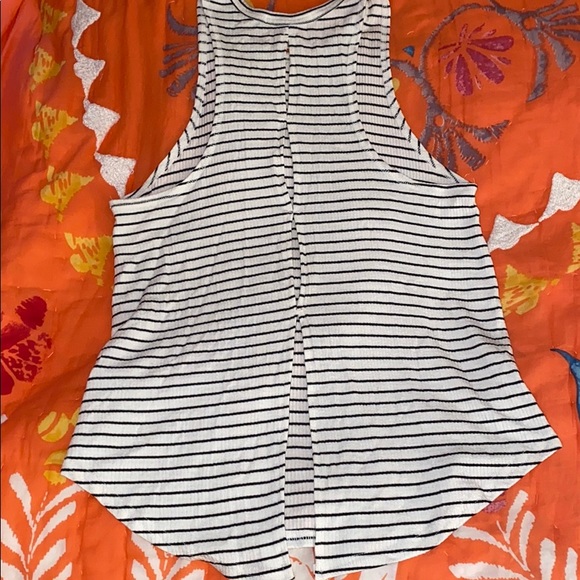 Billabong Loose Fitting Striped Tank Top Size S - Picture 4 of 4